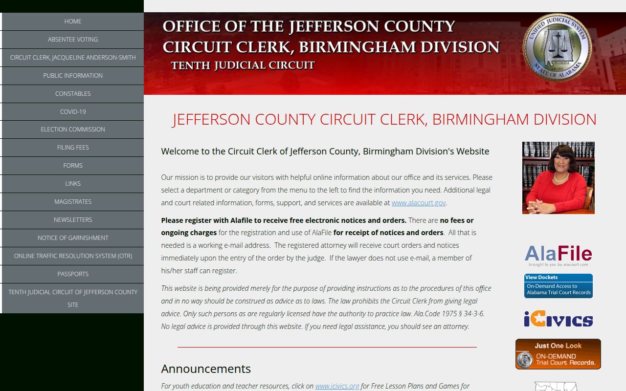 Jefferson County Circuit Clerk office for divorce records in Hillsboro Missouri